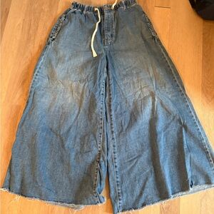 We The Free Flare Denim Jeans in Classic Blue